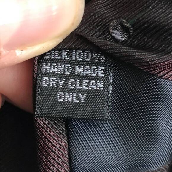 Nicklaus Maroon Wine Red Gray Golf Ball Tee Novelty Silk Pointed Office Neck Tie - Picture 4 of 4